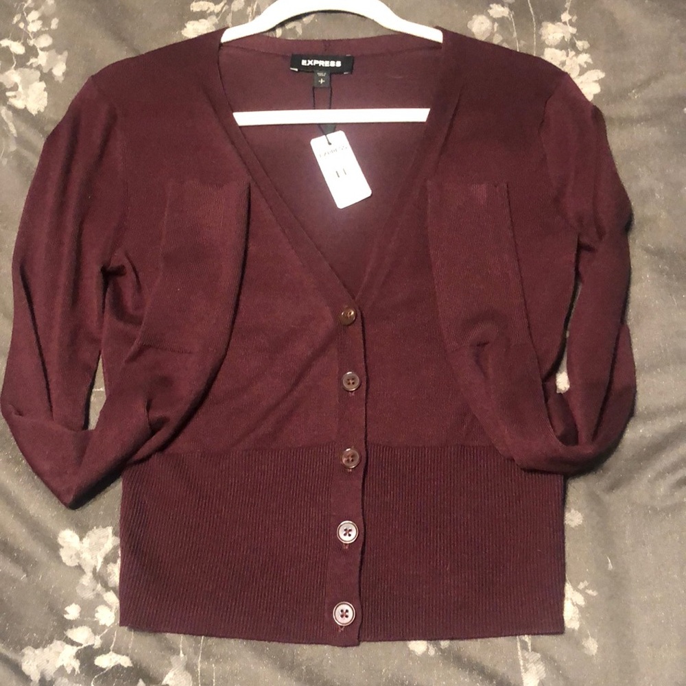 Brand New Express Cardigan Sweater Small